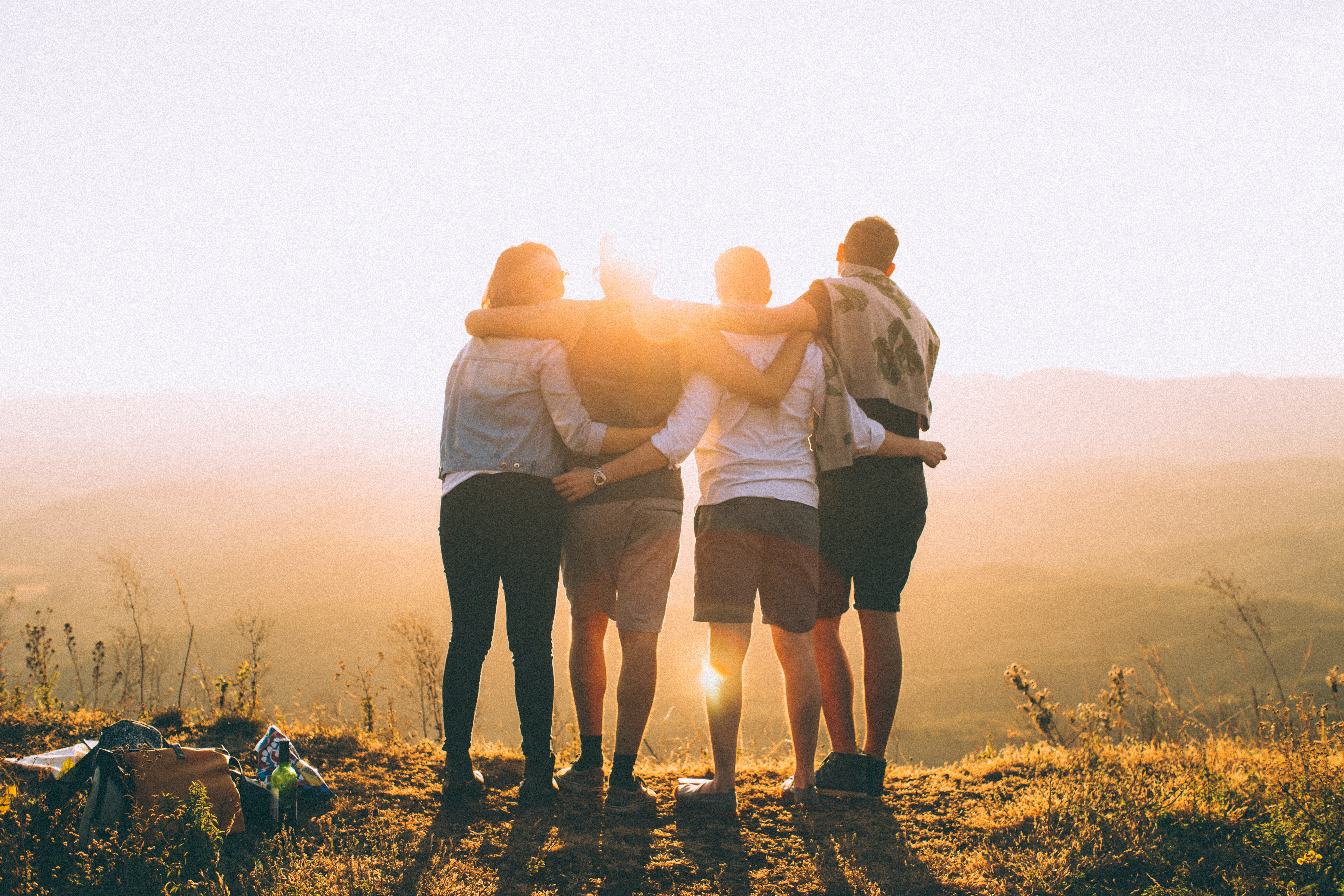 People enjoying travel experiences